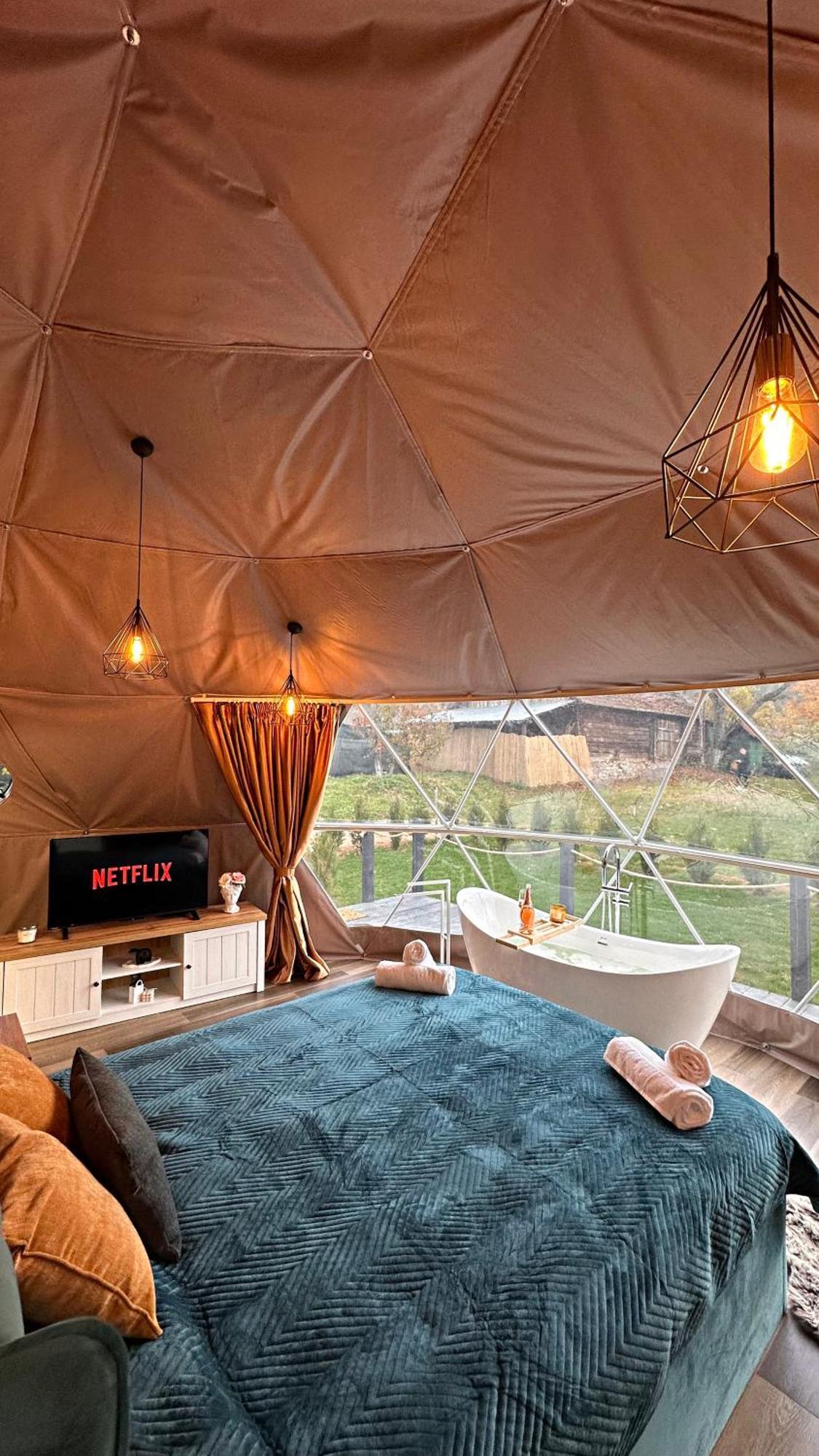 Green Garden Glamping Retezat Bălan Exterior foto
