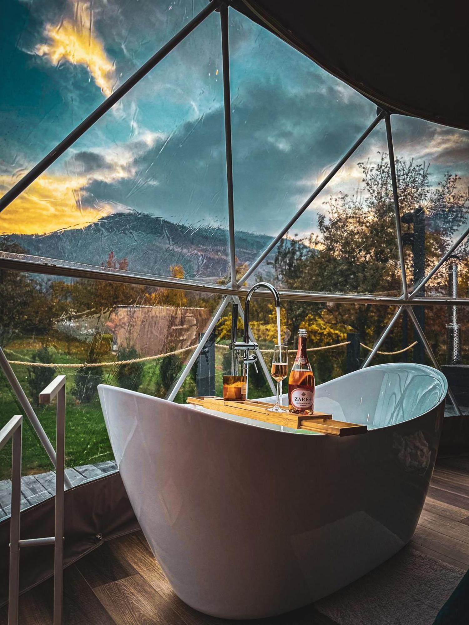 Green Garden Glamping Retezat Bălan Exterior foto