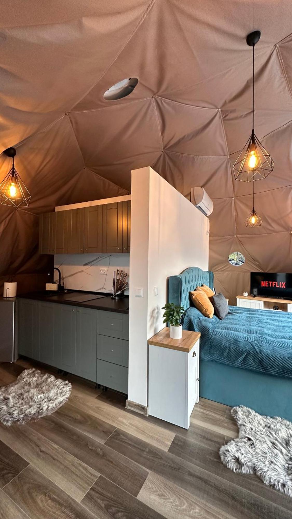 Green Garden Glamping Retezat Bălan Exterior foto